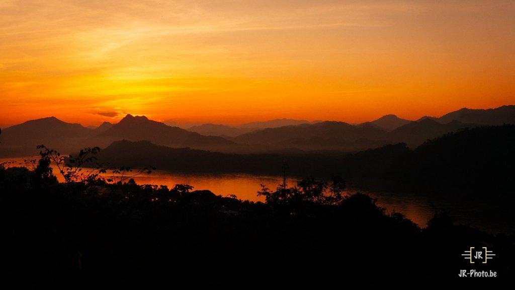 Paysage - Couché de soleil - Luang Prabang